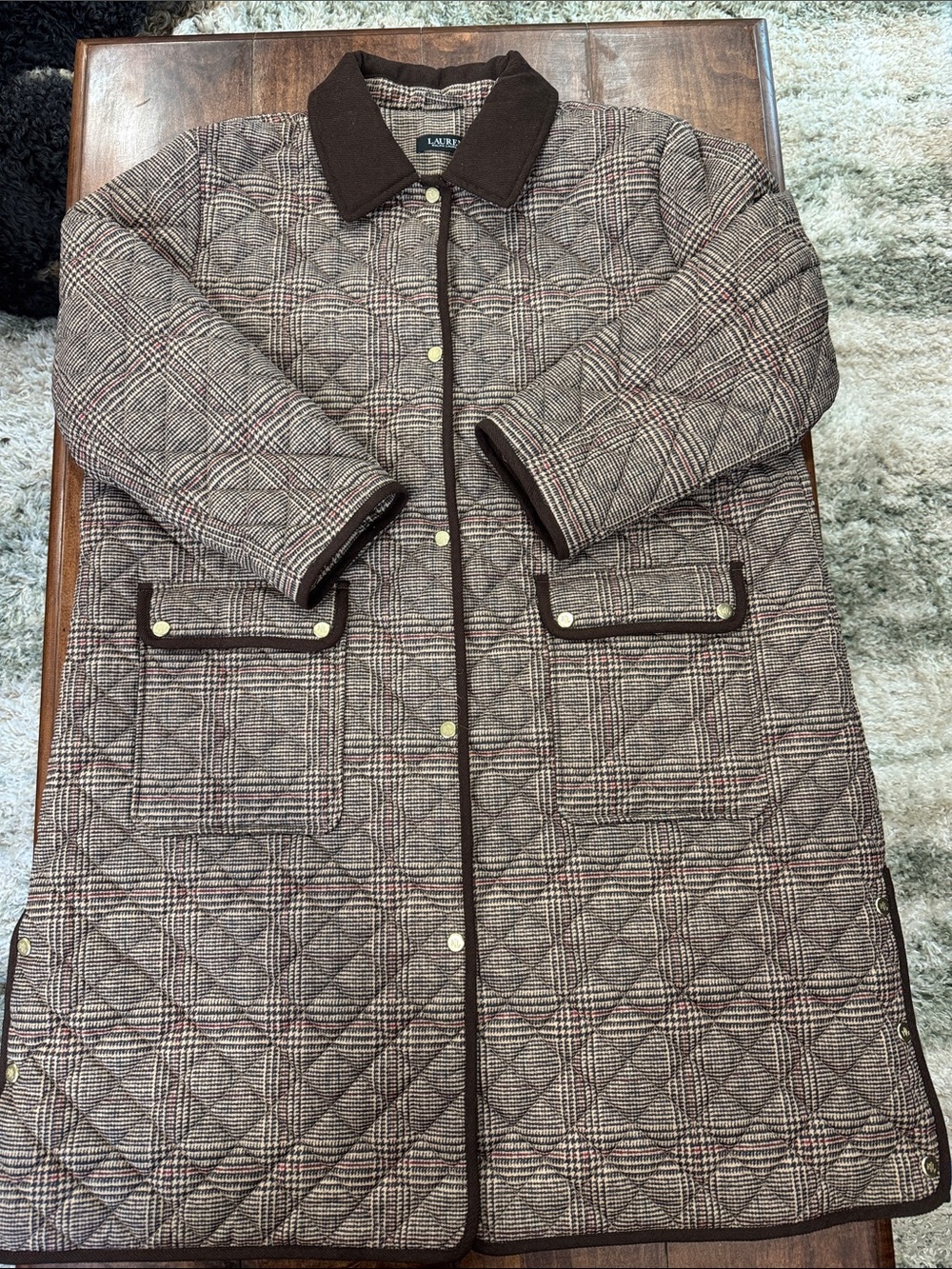 Lauren Ralph Lauren women’s Diamond Quilted Coat XXL